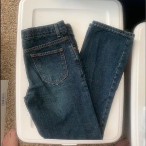 JK Indigo Straight leg Blue Jeans. Boys Size 12reg